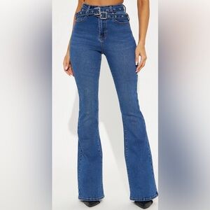 Born To Ride High Rise Flare Jeans - 7